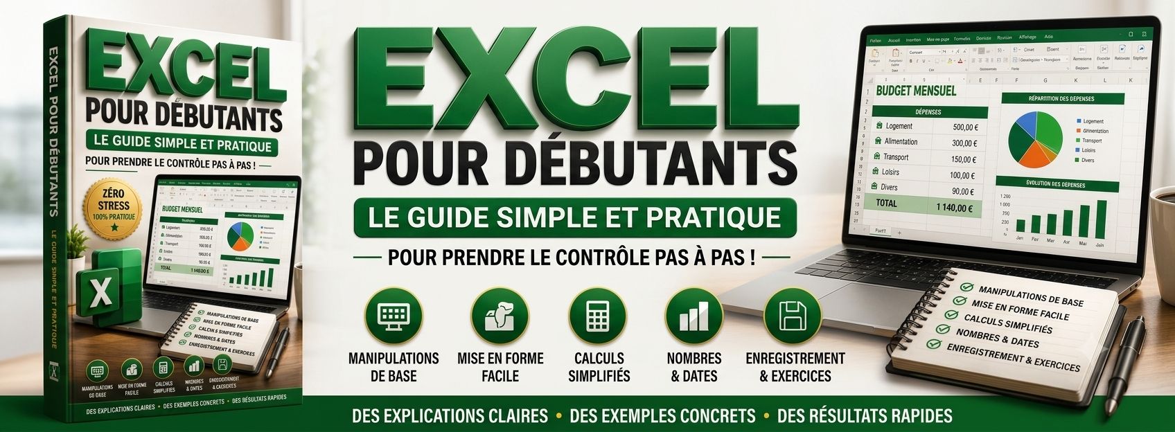 Excel pour Débutants : Maîtrisez les Fondamentaux en 10 Jours