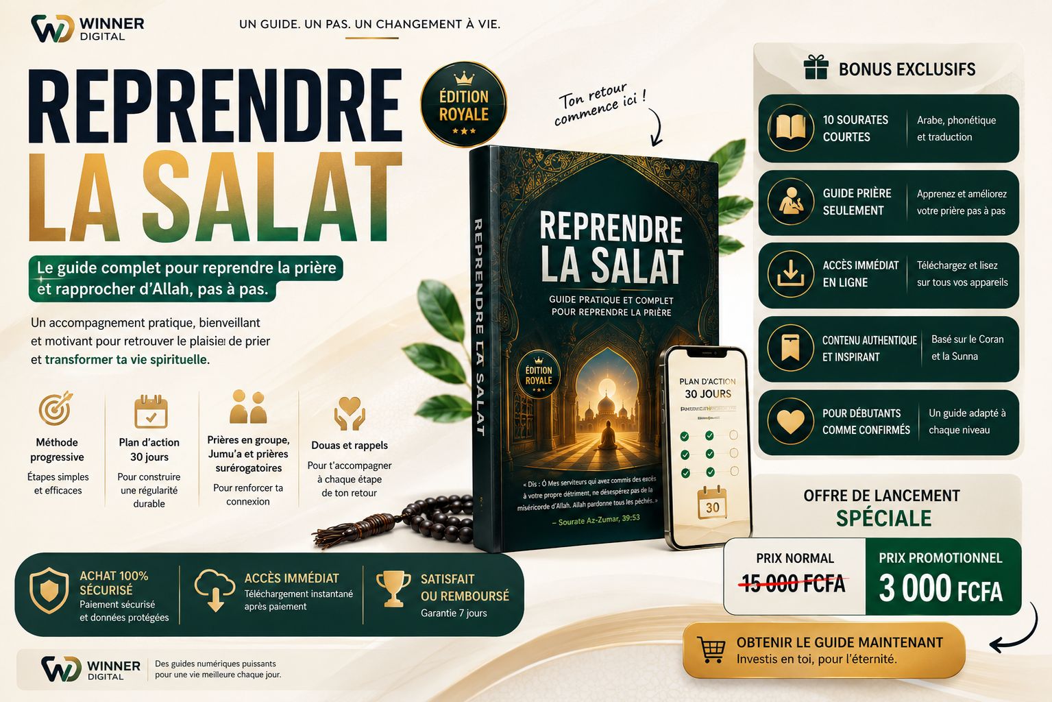 La Méthode des 30 Jours pour Reprendre la Prière