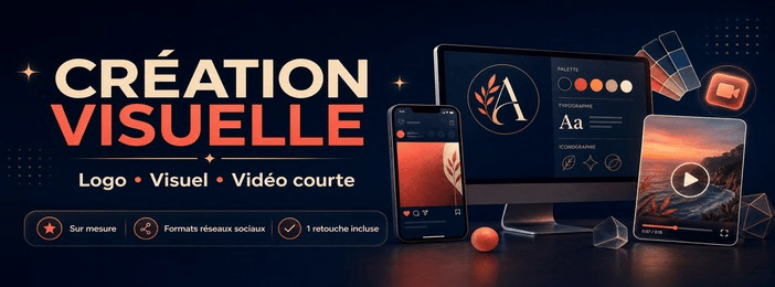 Création logo / visuel ou vidéo sur mesure