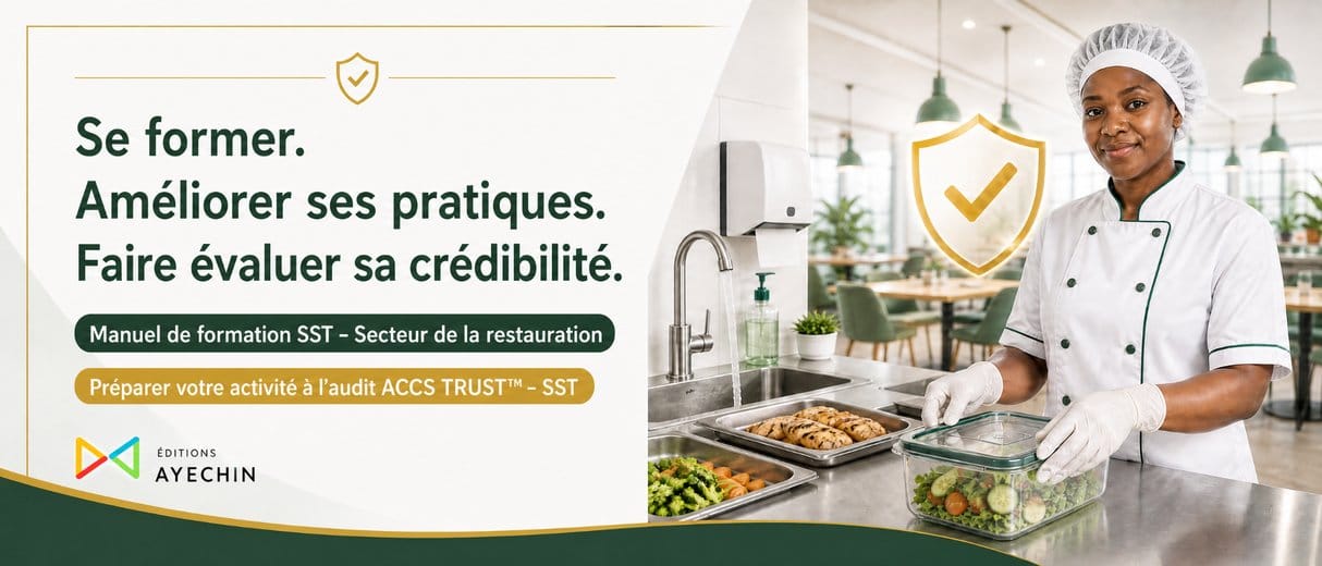 MANUEL DE FORMATION SST ET BIEN-ÊTRE DU CONSOMMATEUR : SECTEUR DE LA RESTAURATION