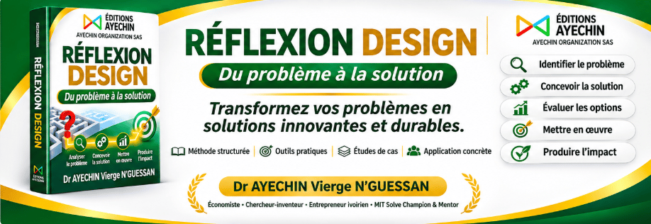 Livre REFLEXION DESIGN: Du Problème à la Solution