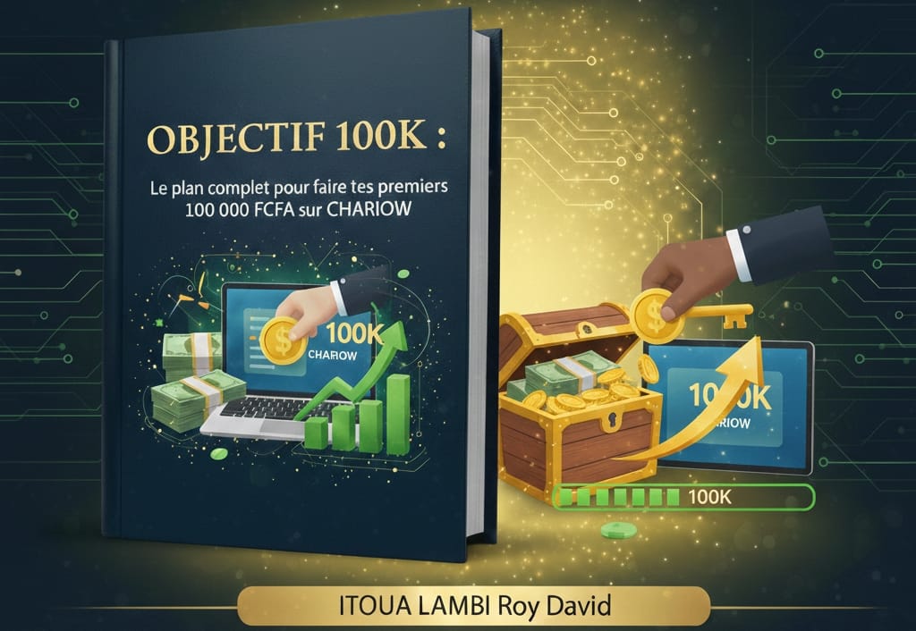 OBJECTIF 100K : Le plan complet pour faire tes premiers 100 000 FCFA sur CHARIOW
