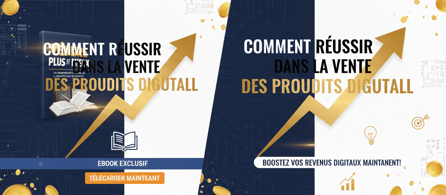 RÉUSSIR DANS LA VENTE DE PRODUITS DIGITAUX