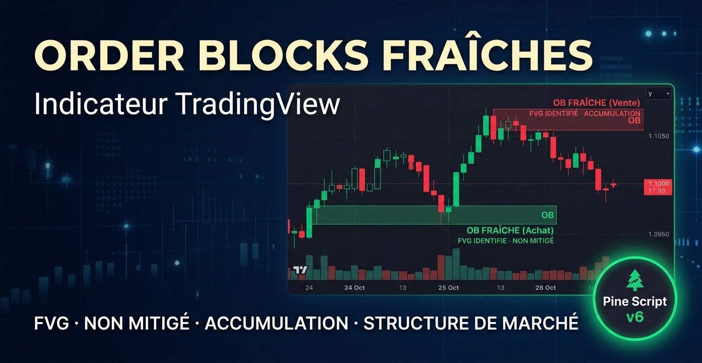 Indicateur Tradingview Order Block pine script