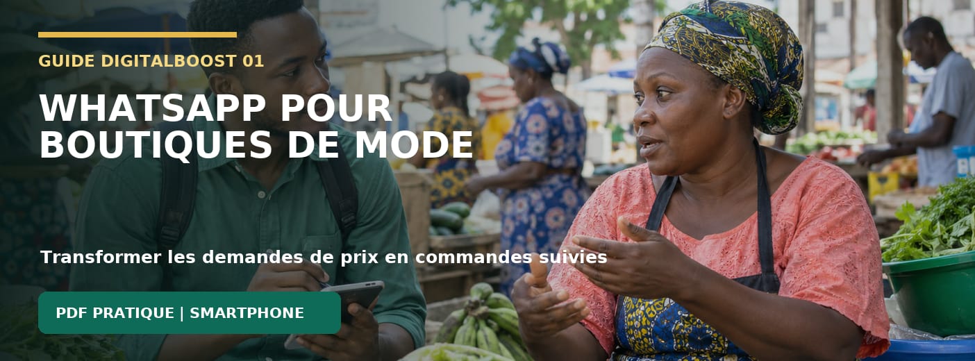WhatsApp pour boutiques de mode