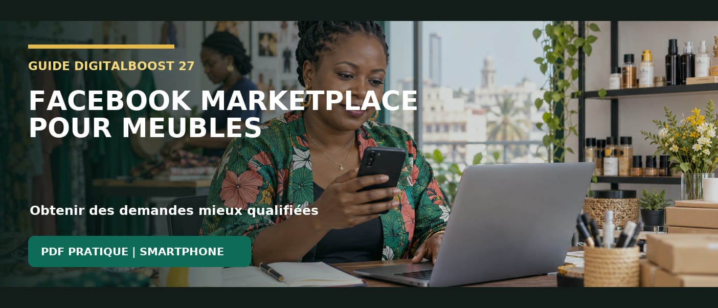 Facebook Marketplace pour meubles