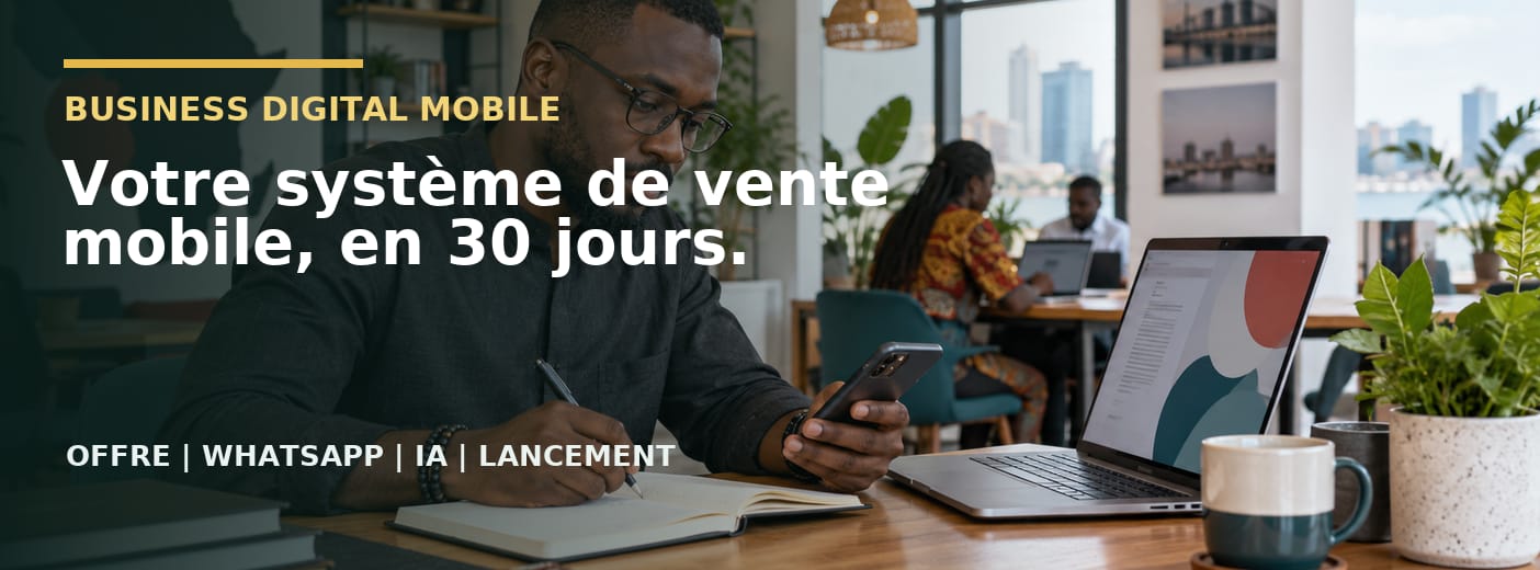Business Digital Mobile : WhatsApp + IA en 30 jours