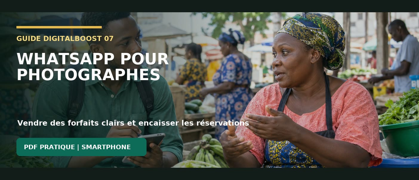 WhatsApp pour photographes