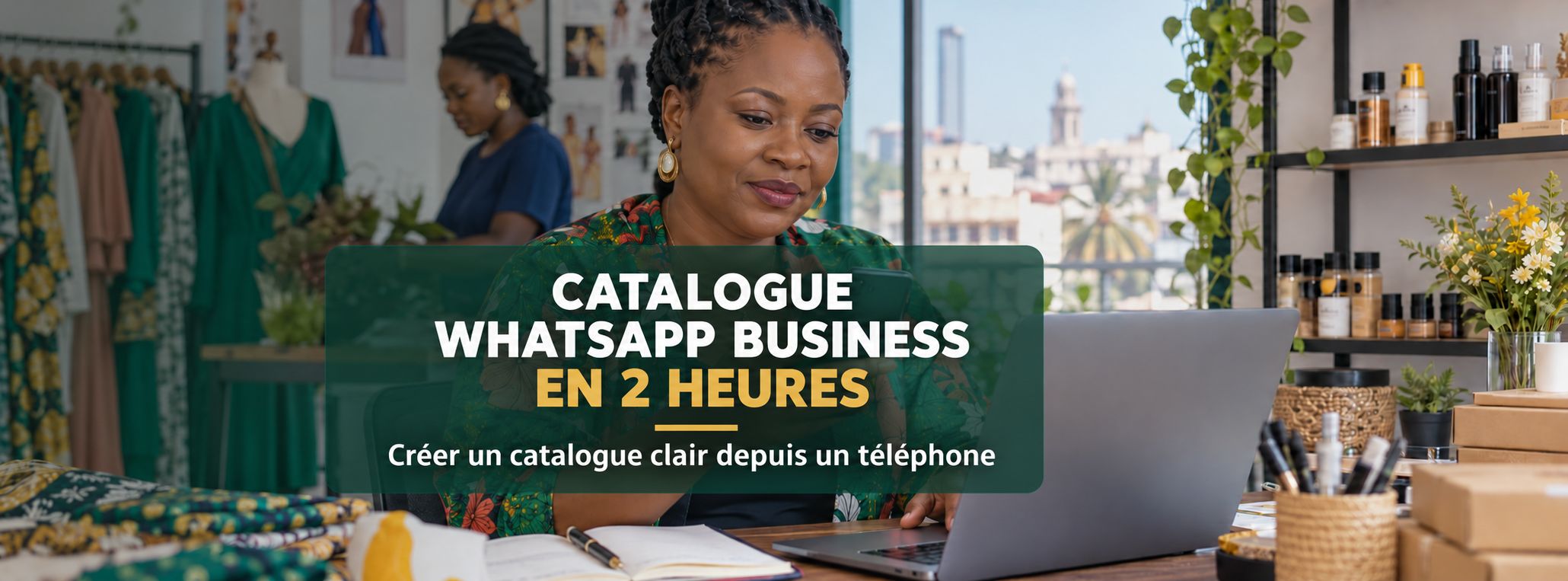 Catalogue WhatsApp Business en 2 heures