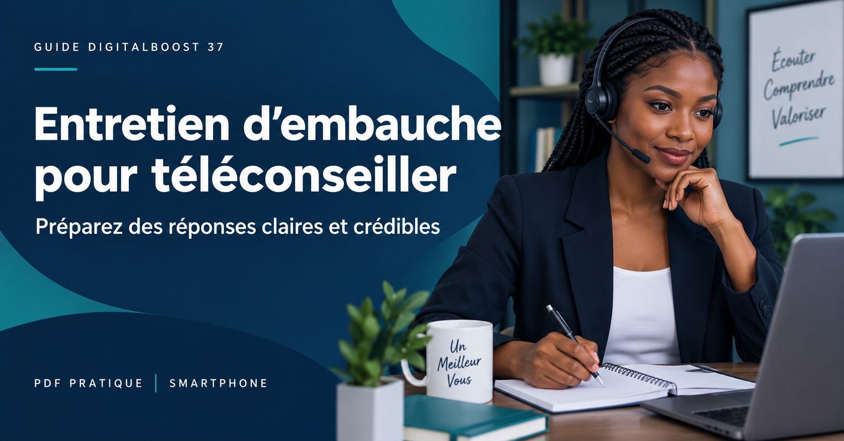Entretien d'embauche pour téléconseiller