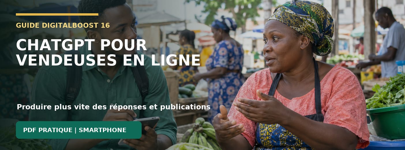 ChatGPT pour vendeuses en ligne