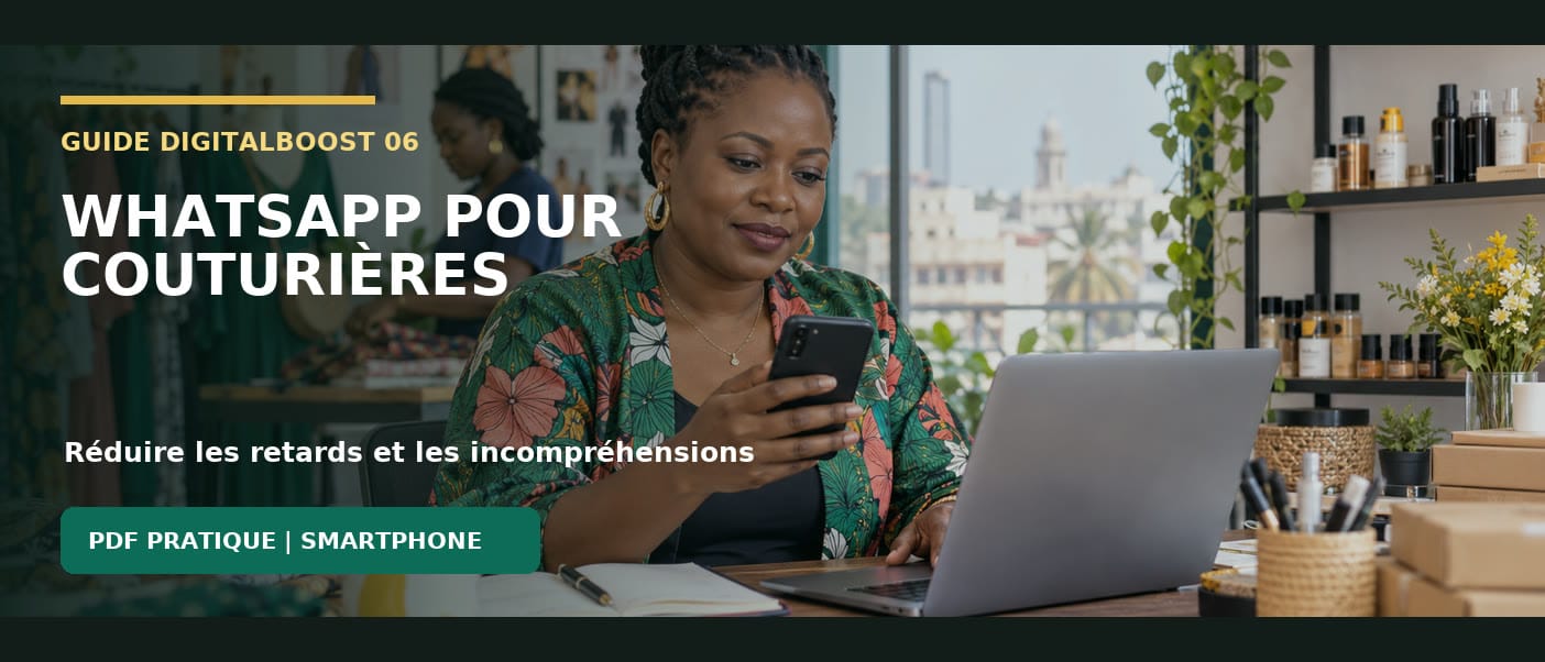 WhatsApp pour couturières