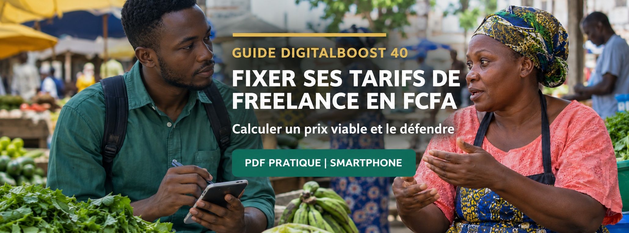 Fixer ses tarifs de freelance en FCFA