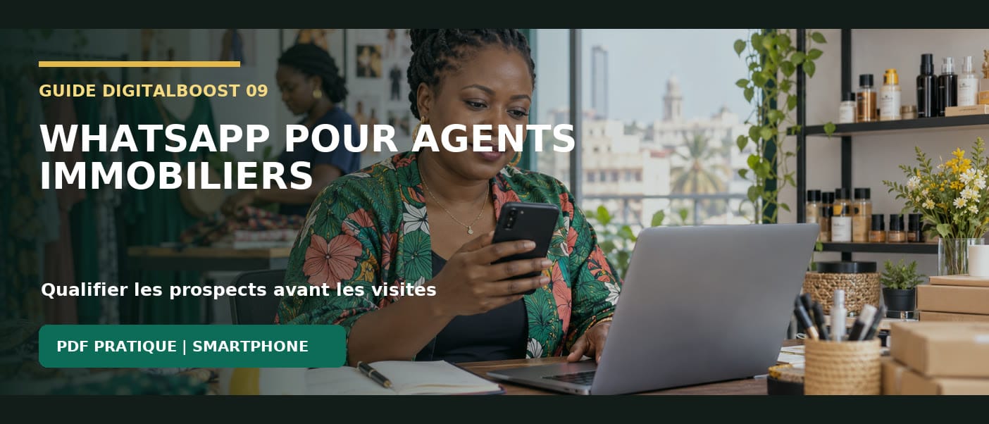 WhatsApp pour agents immobiliers
