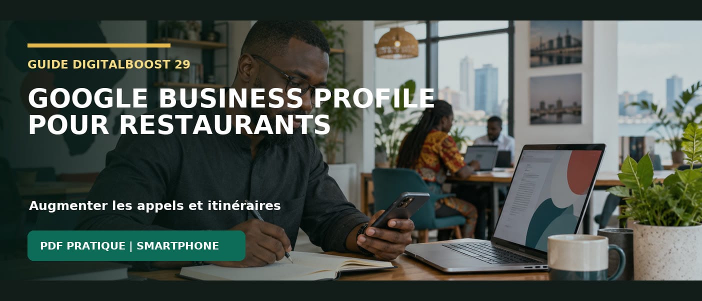 Google Business Profile pour restaurants