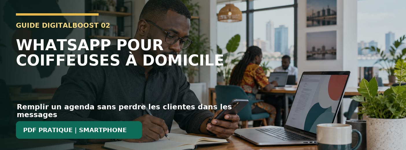 WhatsApp pour coiffeuses à domicile