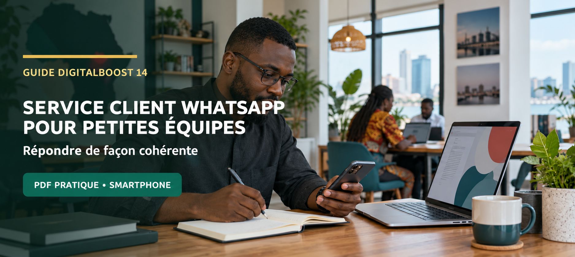 Service client WhatsApp pour petites équipes