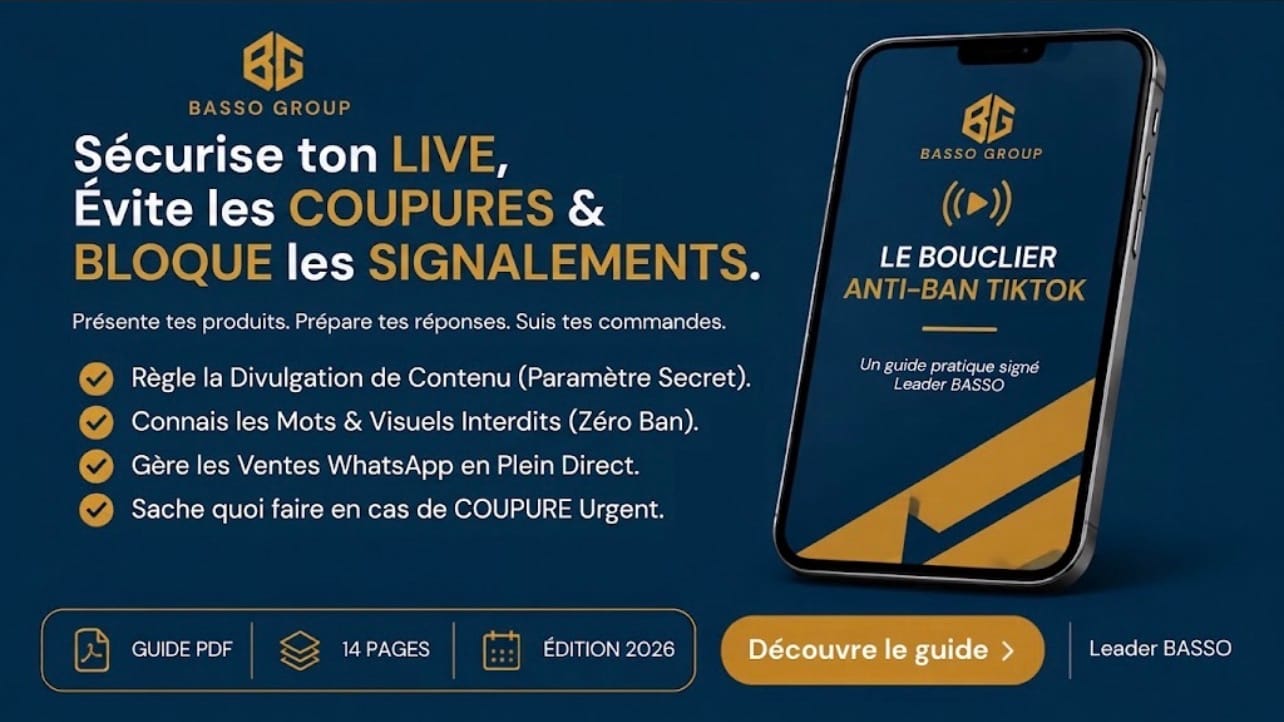 GUIDE PRO : Sécurisation Totale des Lives TikTok (Anti-Signalement)