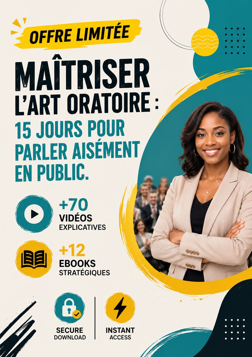 MAÎTRISER L’ART ORATOIRE EN 15 JOURS ET PARLER AVEC IMPACT