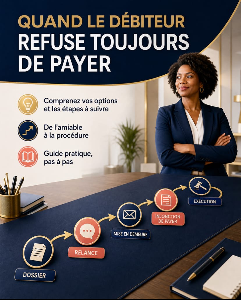 ON VOUS DOIT DE L’ARGENT ? Les démarches pour tenter de le récupérer de façon légale et structurée.