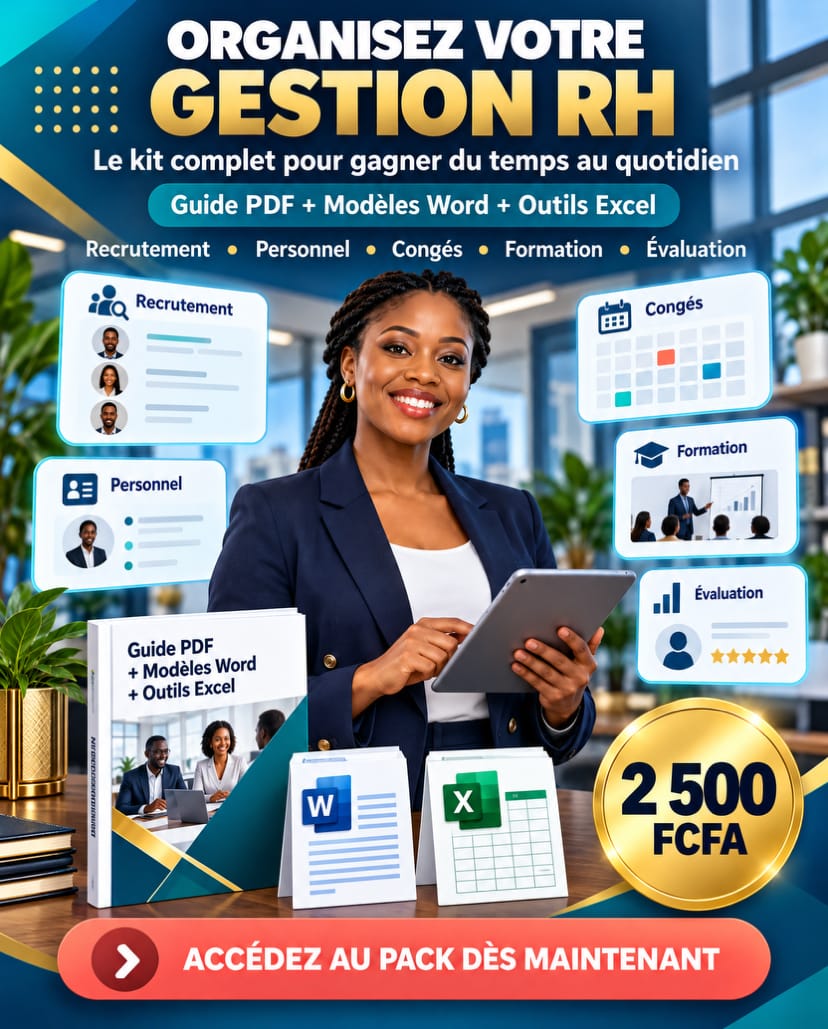 KIT COMPLET DE GESTION DES RESSOURCES HUMAINES