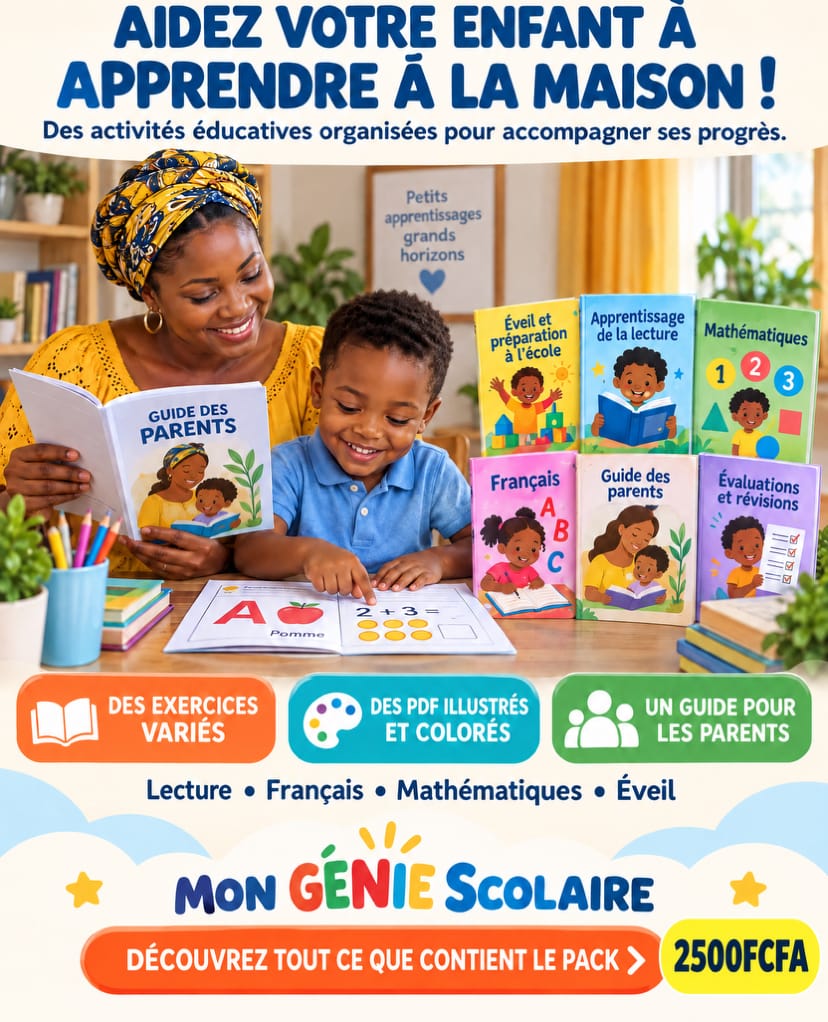 Mon Génie Scolaire —Le grand pack éducatif de la maternelle au primaire