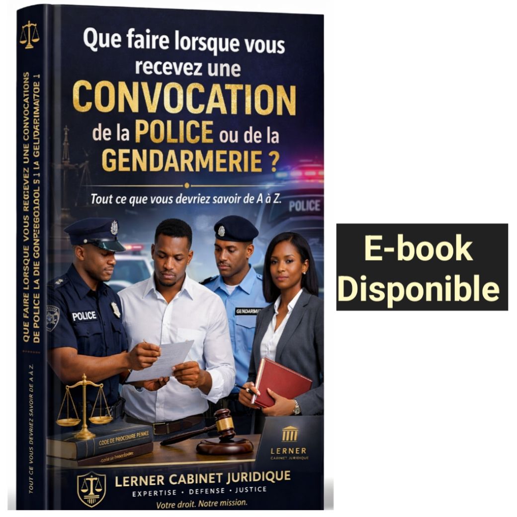 QUE FAIRE LORSQUE VOUS RECEVEZ UNE CONVOCATION DE LA POLICE OU DE LA GENDARMERIE ?