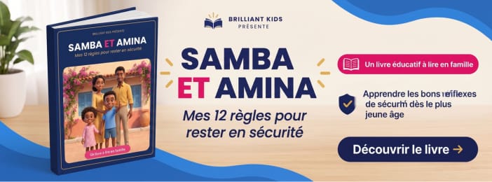 Livre Samba & Amina : Mes 12 Règles d'Or pour Rester en Sécurité (PDF Imprimable)