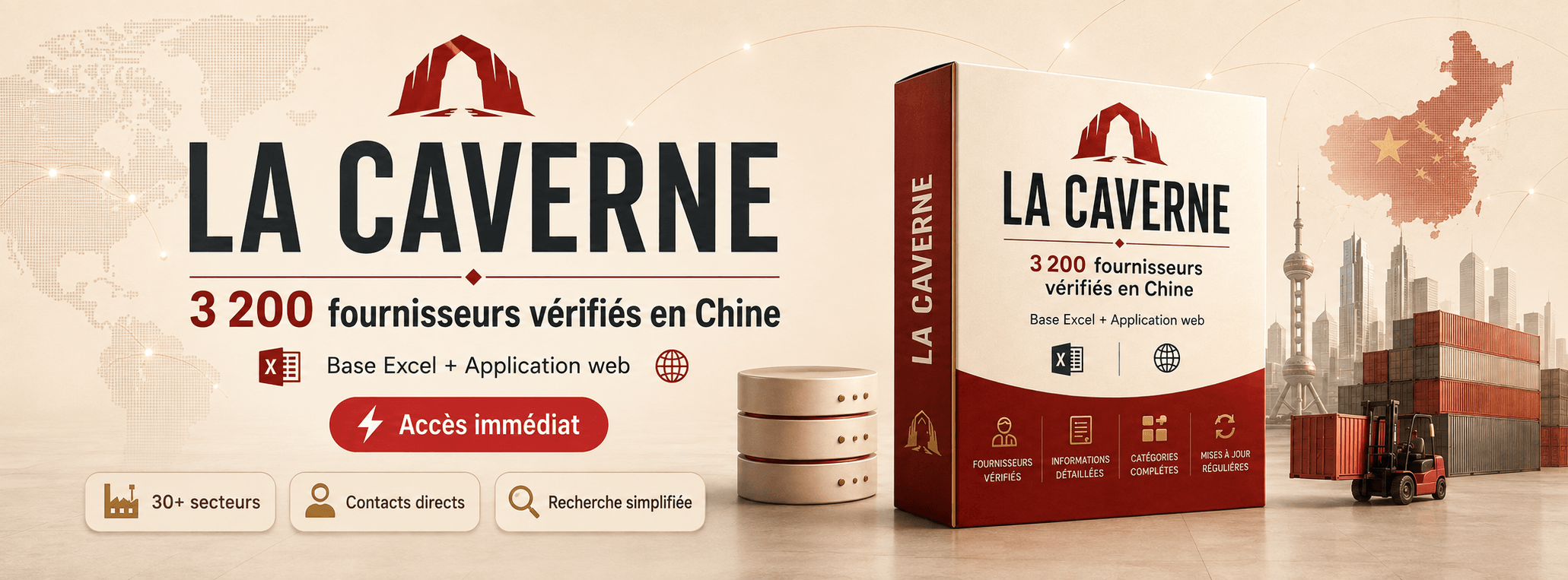 La Liste : 3200 fournisseurs