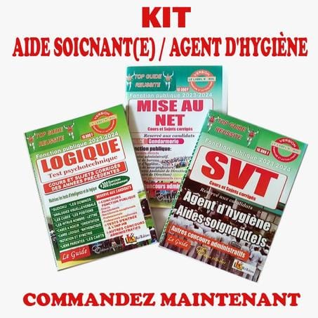 KIT DOCUMENTS (PDF) AIDE SOIGNANT(E) ET AGENT D’HYGIENE (FONCTION PUBLIQUE)