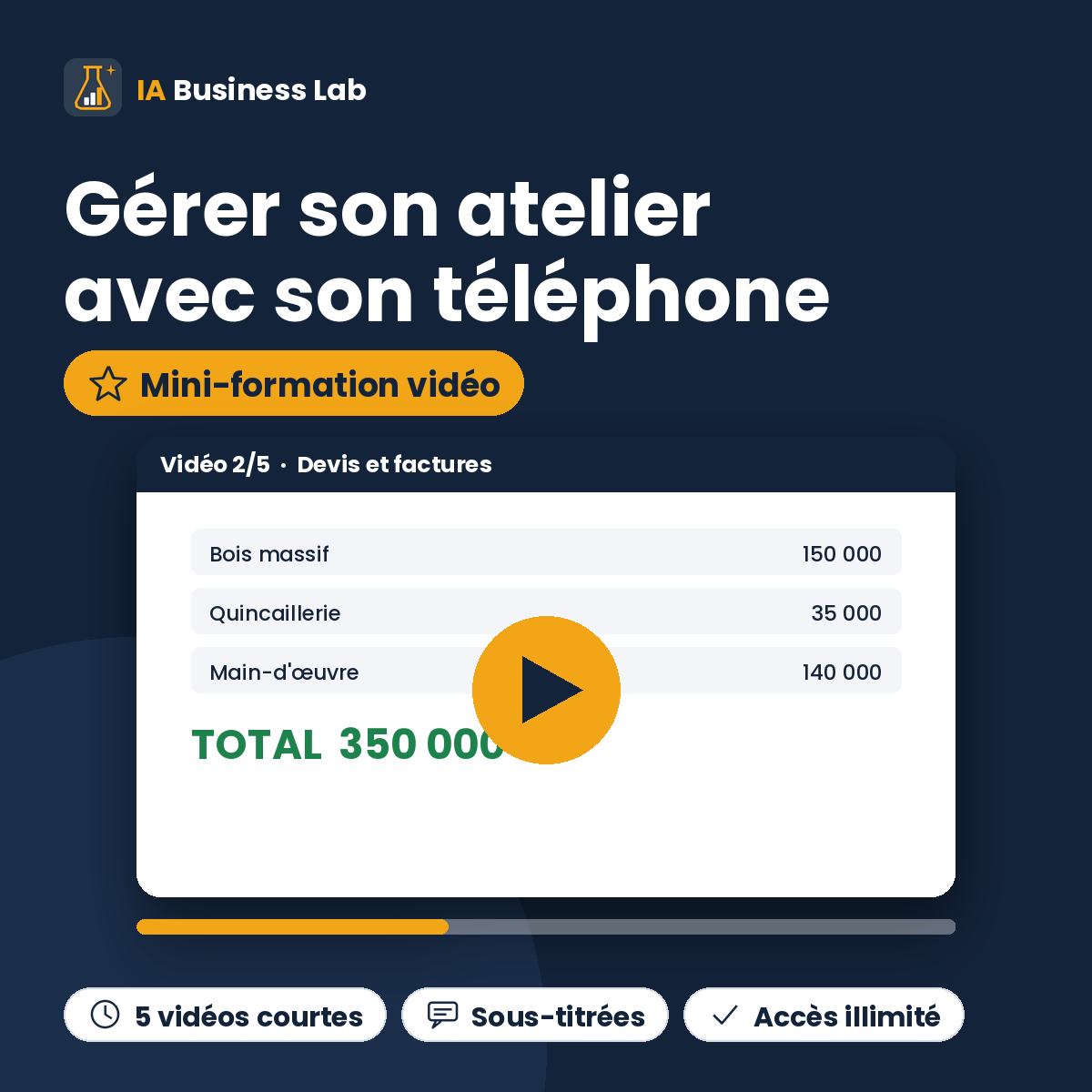 Gérer son atelier avec son téléphone : la mini-formation vidéo pour artisans