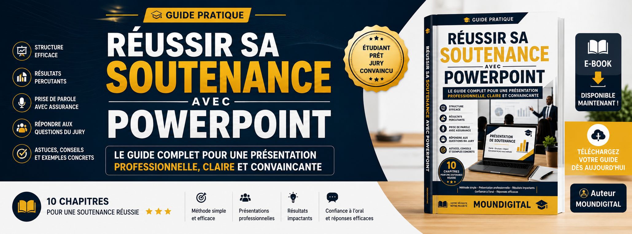 🎓 RÉUSSIR SA SOUTENANCE AVEC POWERPOINT