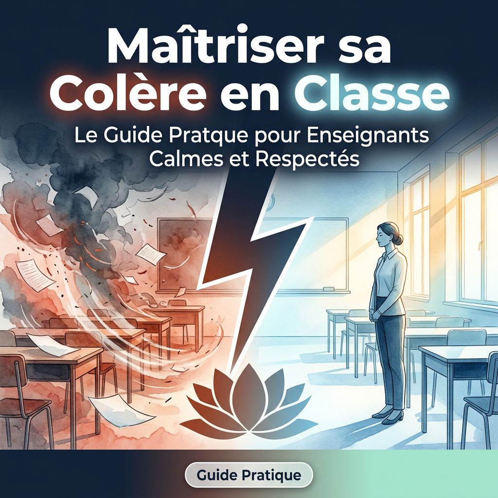 Maîtriser sa Colère en Classe :  Le Guide Pratique pour Enseignants Calmes et Respectés
