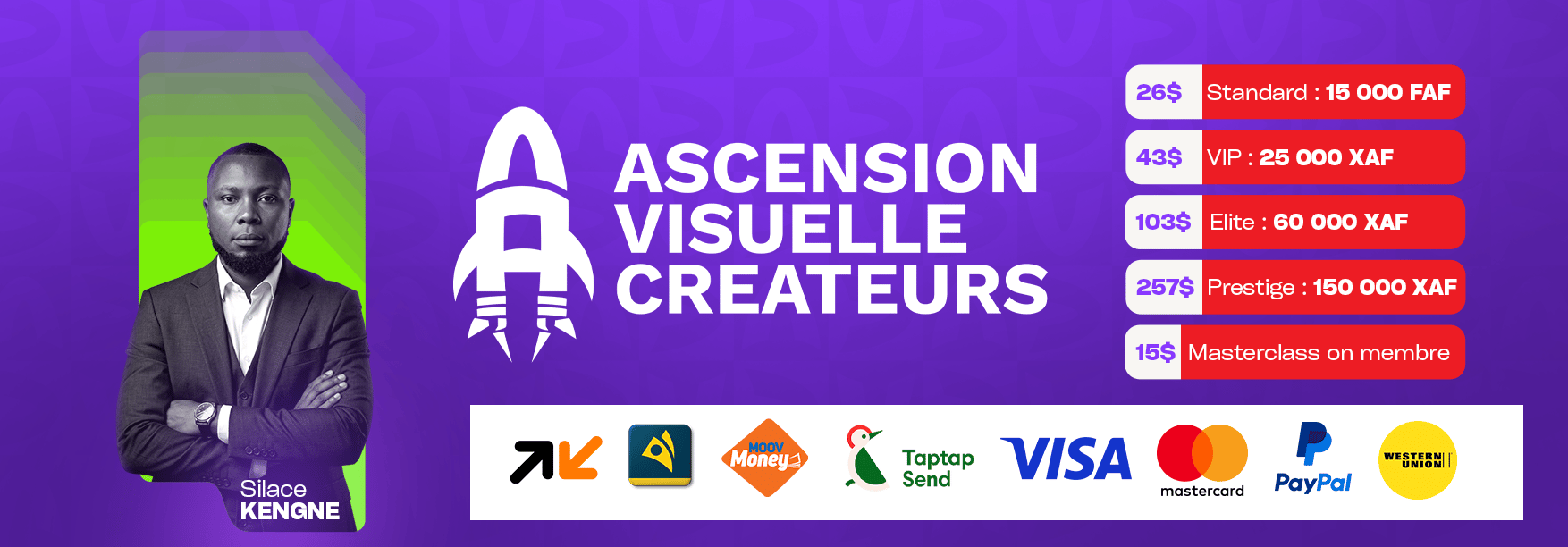 Ascension Visuelle Créateurs : 3 mois pour transformer ton talent en cash