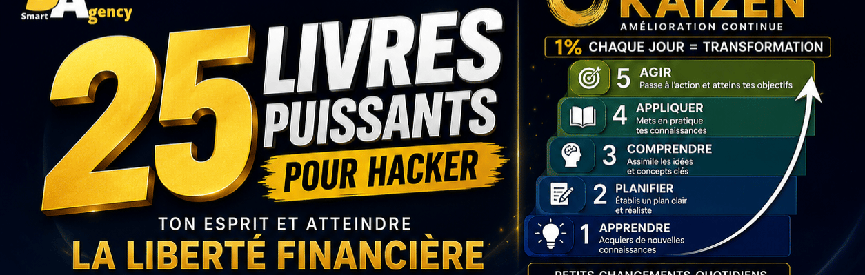 25 LIVRES AUDIOS PREMIUM POUR ATTEINDRE LA LIBERTE FINANCIERE