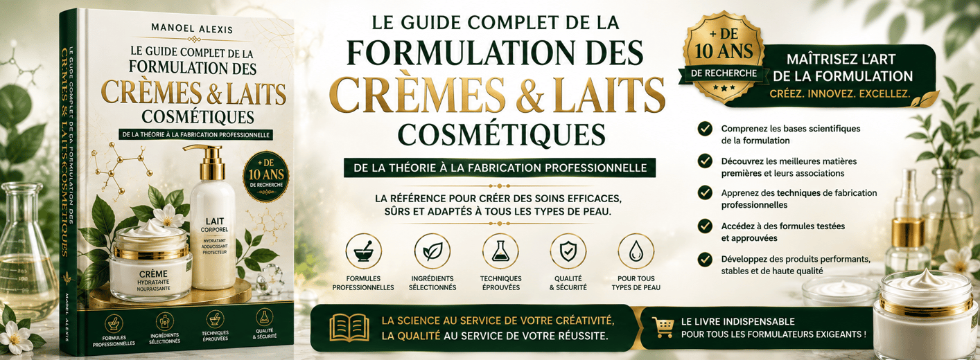 Guide de Formulation Lait & Crème cosmétique