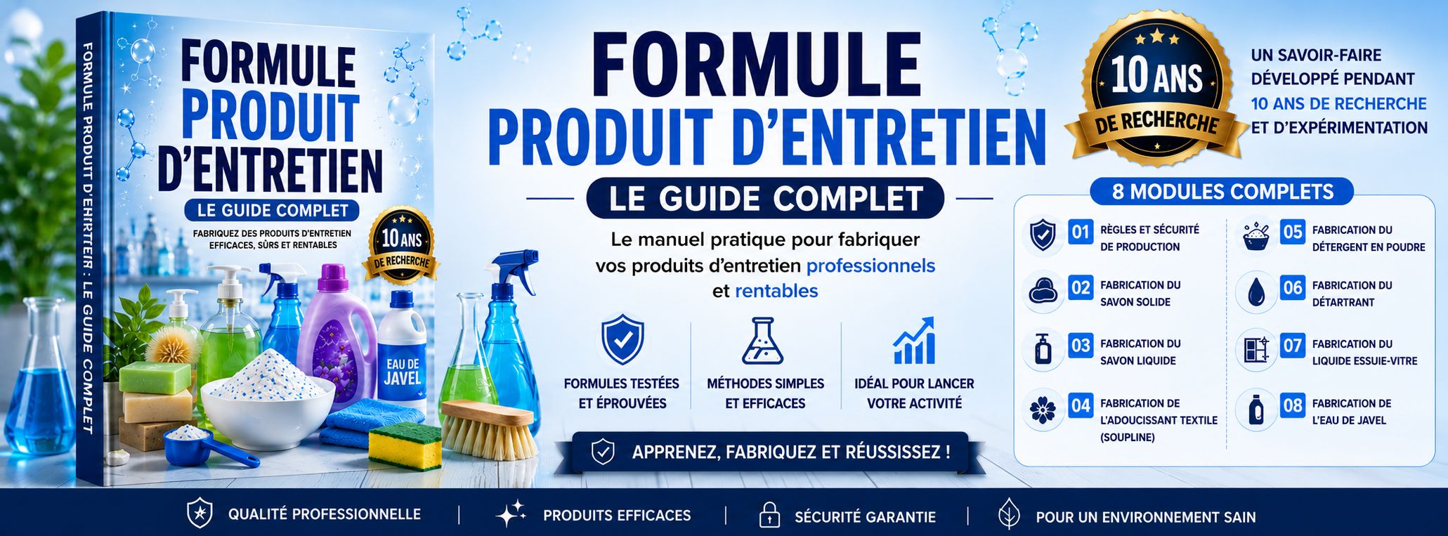 Formule Produit d'entretien : Le Guide Complet