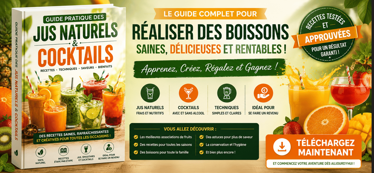 Guide pratique: Fabrication jus naturel
