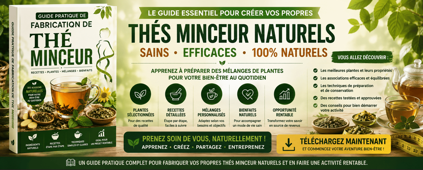 Guide pratique: Fabrication Thé minceur