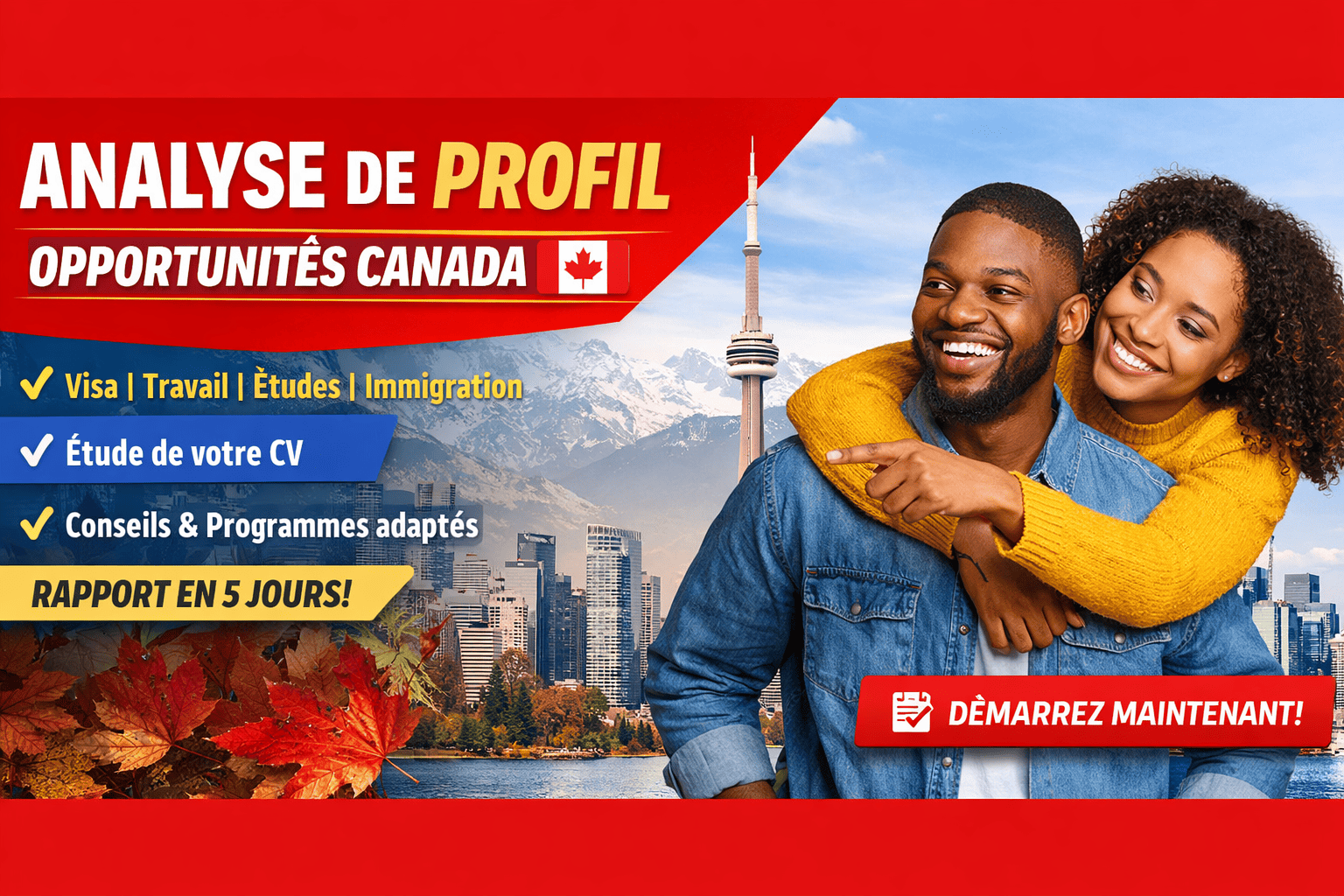 Analyse de Profil – Opportunités Canada 🇨🇦