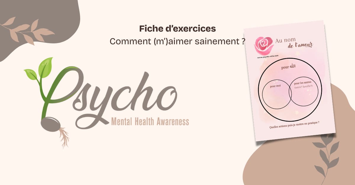 Fiche exo - Comment (m')aimer sainement ?