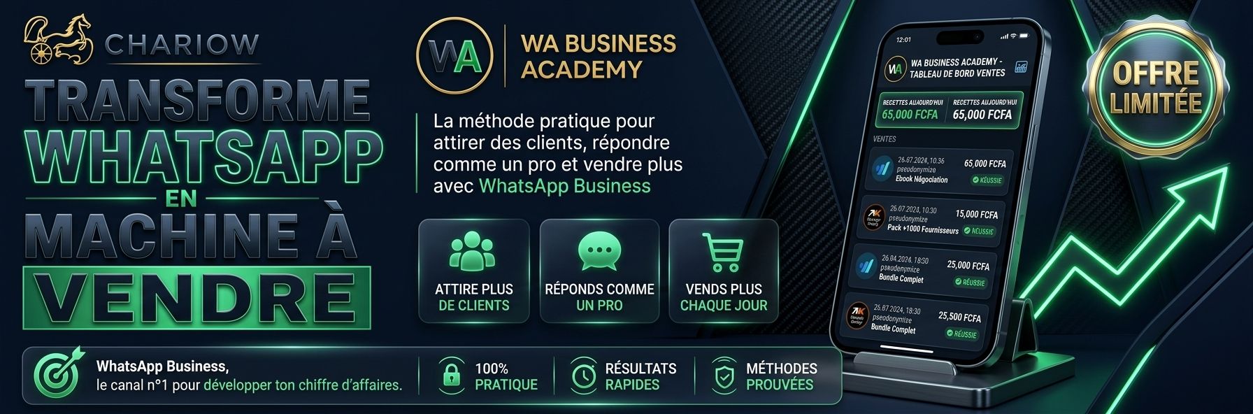 Bâtissez un Système d'Acquisition Automatisé sur WhatsApp Business