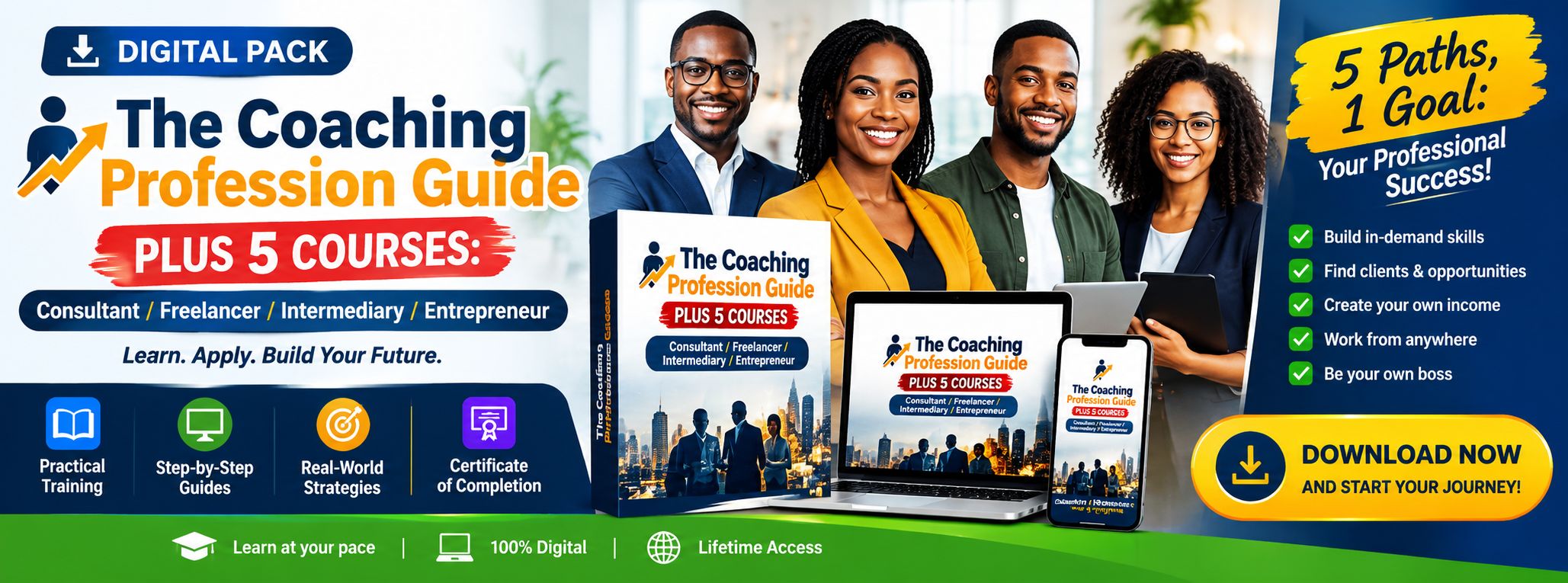 The Coach's Career Guide PLUS 5 Training Courses