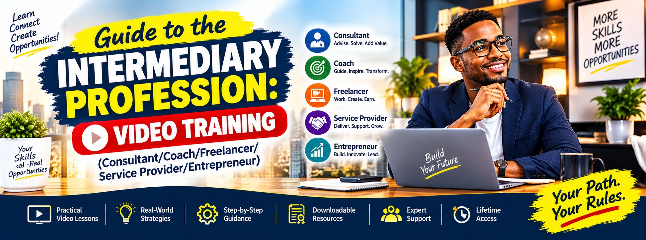 The Guide to the Intermediary Profession – PLUS 5 BONUS TRAINING COURSES