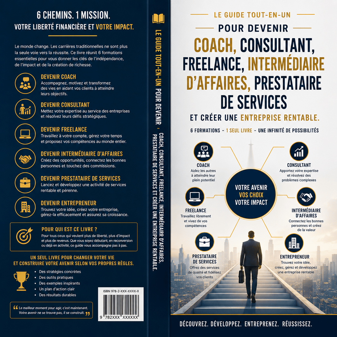 Le guide 6 modules : Consultant, Coach, Freelance, Intermédiaire, Prestataire & Entrepreneur