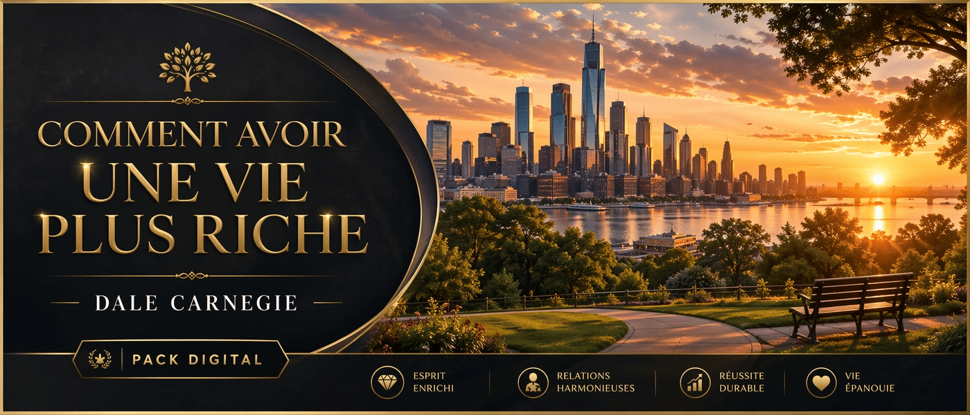 Dale Carnegie Comment avoir une vie plus riche