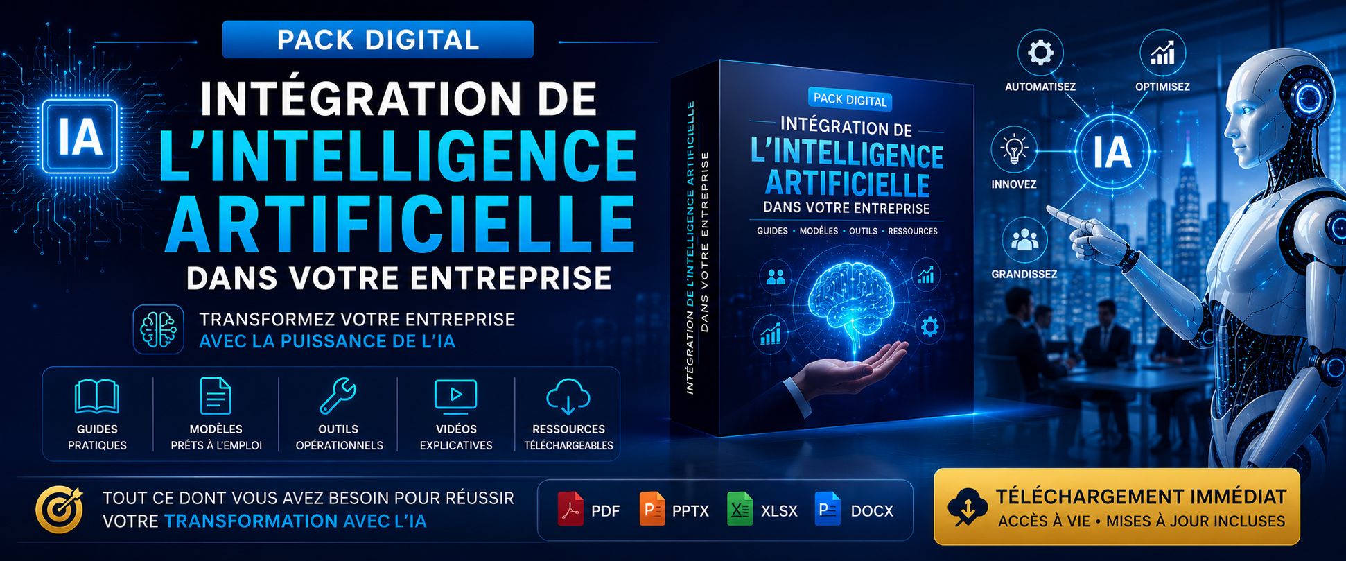 Intégration de l'intlligence artificiel dans votre entreprise