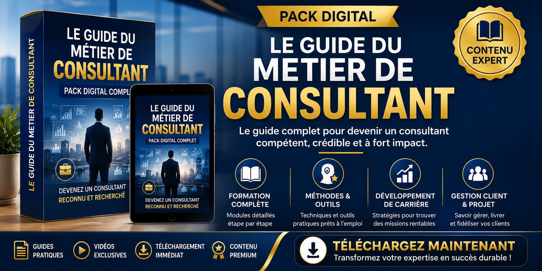Le guide du Metier de Consultant FORMATION VIDEO