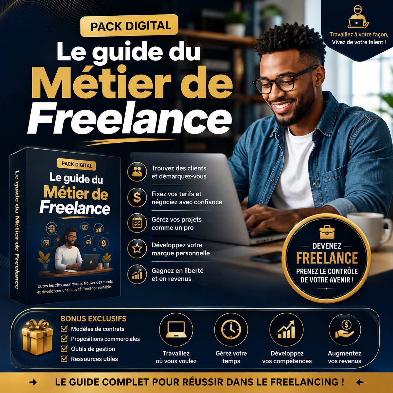 Le guide du Metier de Freelance FORMATION VIDEO