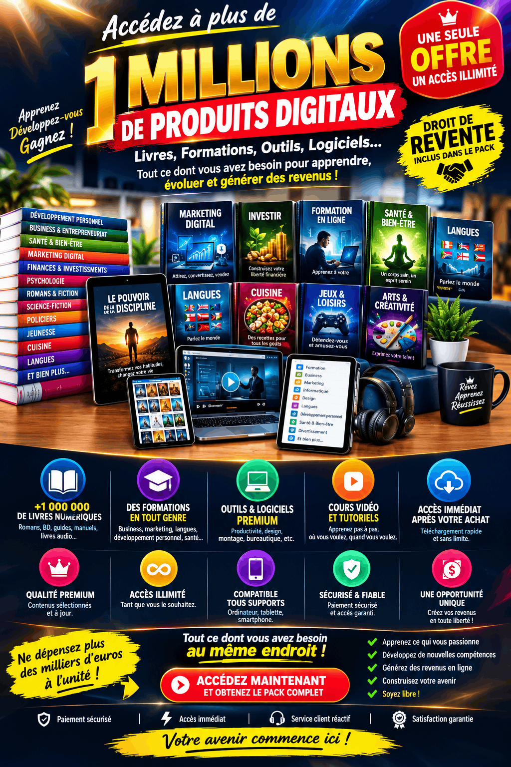 PACK ULTIME : Livres • Formations • Outils • Ressources digitales